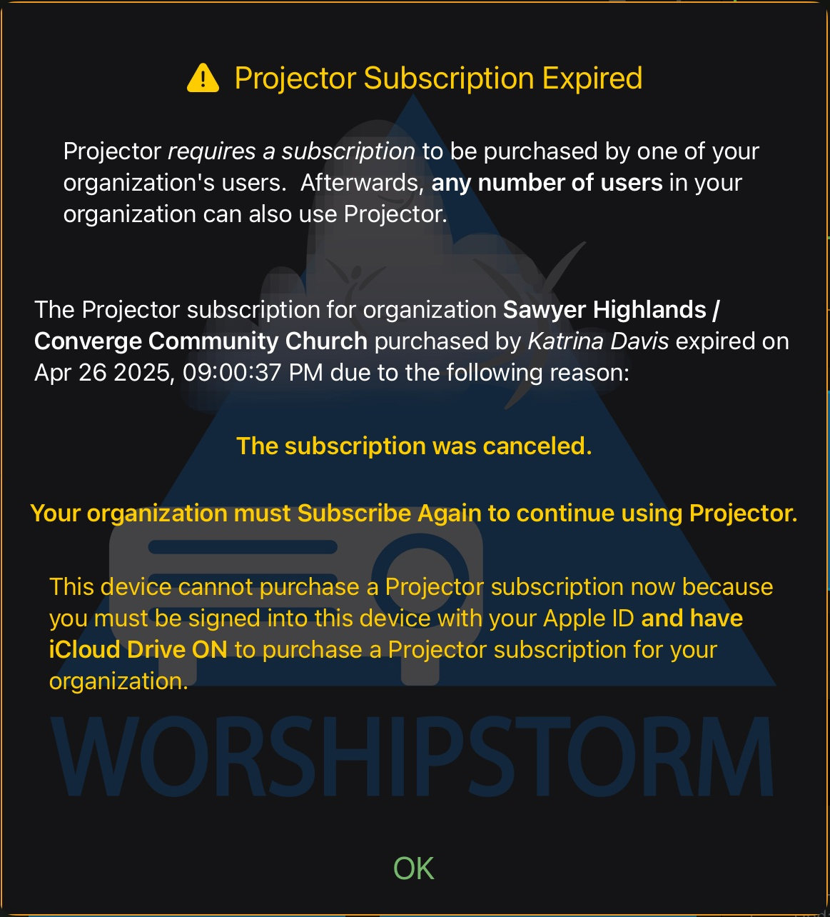 Projector Subscription Expired (no iCloud Drive).png